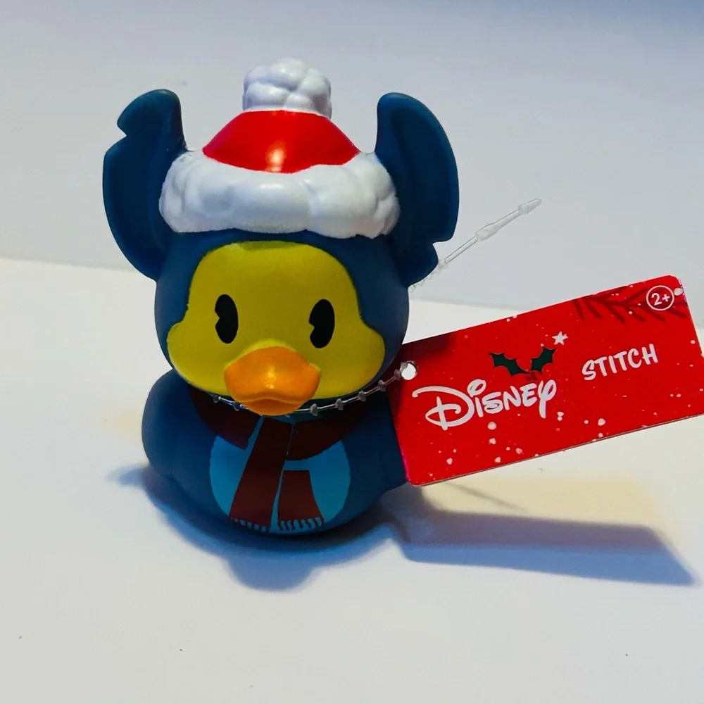 NEW!! Disney’s Stitch & Angel Holiday Rubber Duck Set (Includes 2 ducks)- NWT